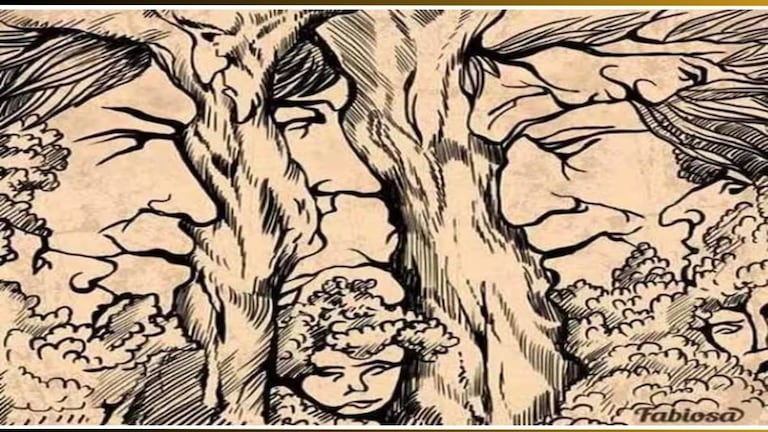 Optical Illusion: कुणा कुणाकडे आहे तीक्ष्ण नजर? 11 सेकंदात शोधून दाखवा फोटोत लपलेले 9 चेहरे  Optical Illusion Test Face Photo
