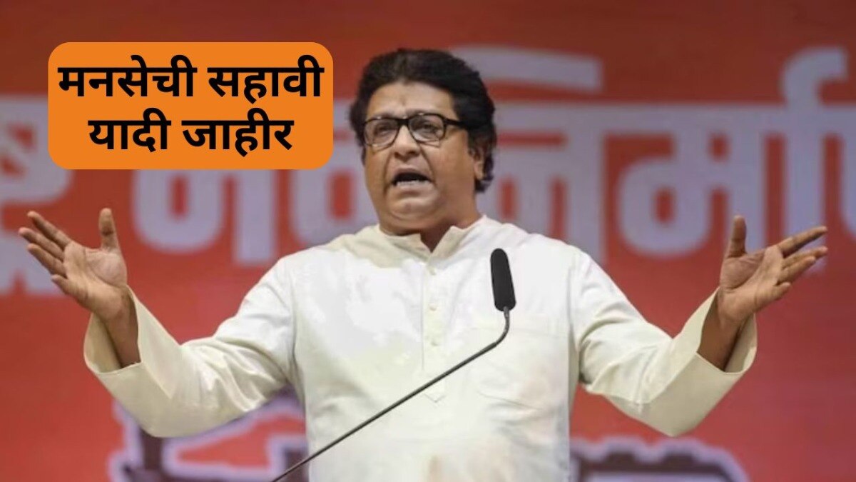 मनसेची सहावी यादी जाहीर