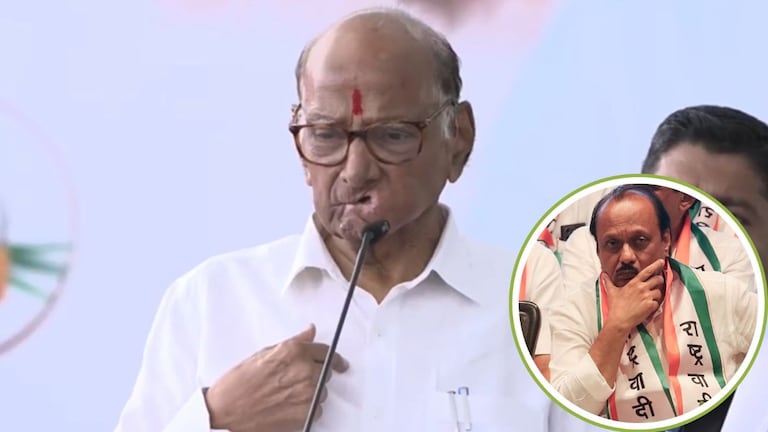 Sharad Pawar Baramati : आयुष्यात कधी कोर्टाची पायरी... पवार पक्षफुटीवर बोलले, अजित पवारांवर पहिला वार Mumbai Tak