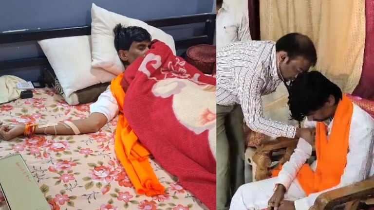Manoj Jarange Patil : मनोज जरांगेंची तब्येत खालवली! अंतिम निर्णयाची वेळ येताच नेमकं काय घडलं? Mumbai Tak