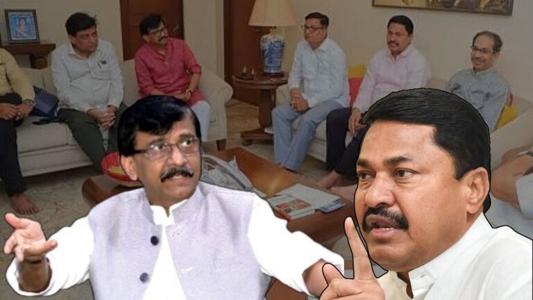 MVA Seat Sharing : जागावाटपाच्या बैठकीत पटोले, राऊतांमध्ये खडाजंगी झाली? राऊतांचं उत्तर ऐकाच! Mumbai Tak