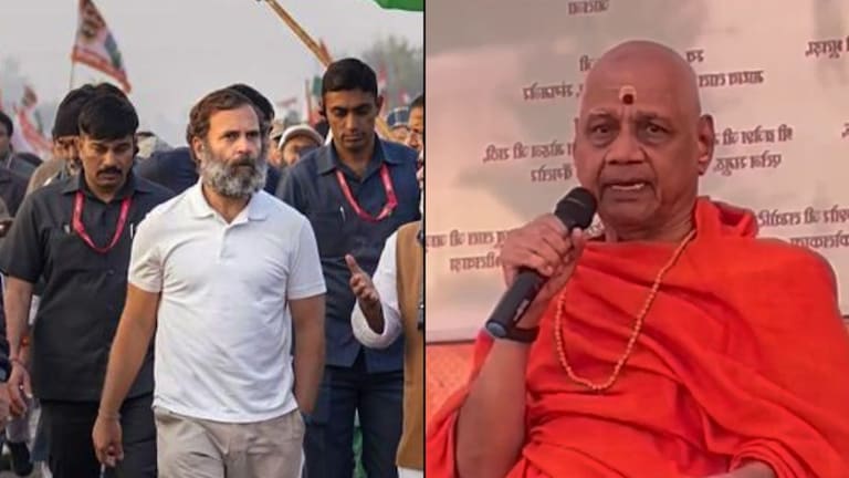Govindgiri Maharaj : "पप्पू नावाचं एक घुबड देशामध्ये सगळीकडे हिंडून हिंडून...", गोविंदगिरी महाराजांची राहुल गांधींवर टीका? Mumbai Tak