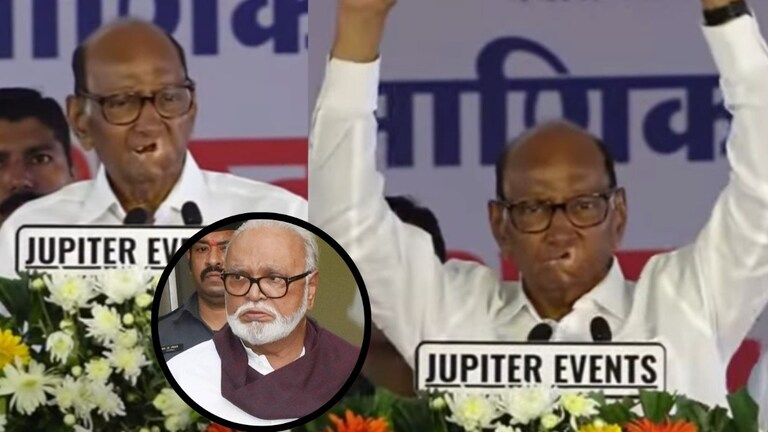 Sharad Pawar : "भूजबळांनी मर्यादा ओलांडल्या...", शरद पवारांनी दंड थोपटले, येवल्यातलं भाषण जसच्या तसं वाचा Mumbai Tak