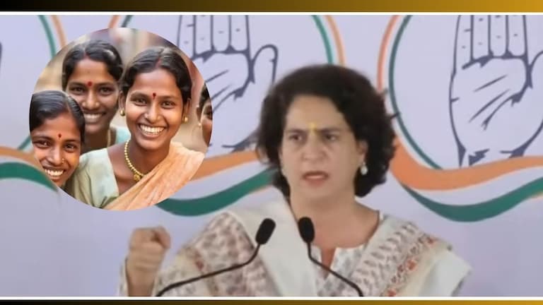 Priyanka Gandhi: "महिलांनो सतर्क व्हा,1500 रुपयात...", लाडकी बहीण योजनेवरून प्रियांका गांधींनी केलं मोठं आवाहन Priyanka Gandhi On Ladki Bahin Yojana