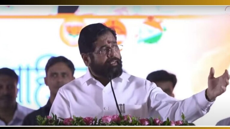 CM Eknath Shinde: "काँग्रेसच्या मांडीला मांडी लावून मुख्यमंत्री...", शिंदेंचा उद्धव ठाकरेंवर हल्लाबोल Eknath Shinde On Uddhav Thackeray
