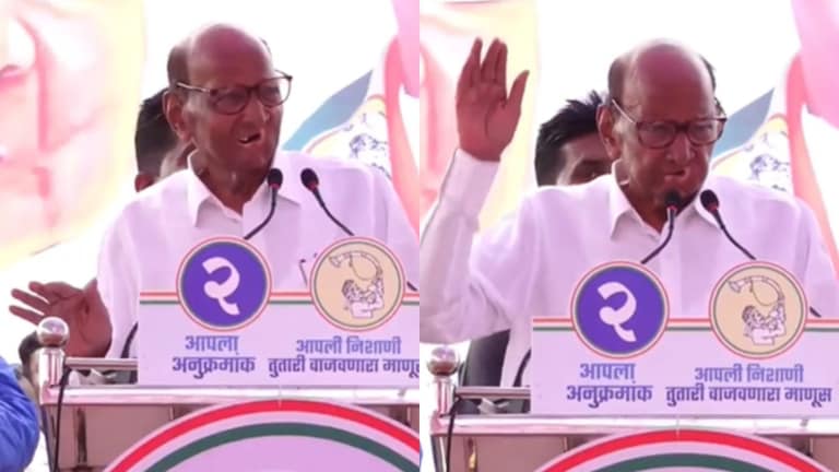 Sharad Pawar Madha :  "सगळ्यांचा नाद करायचा, पण...", शरद पवारांचं उघड उघड चॅलेंज! Mumbai Tak