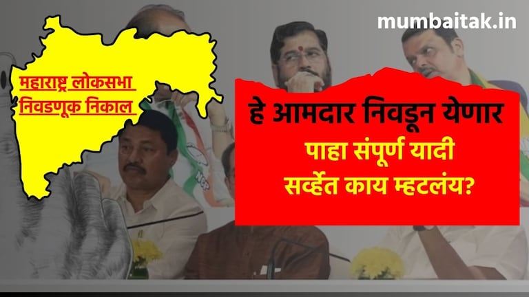 Exit Poll: 'या' मतदारसंघात 'हे' उमेदवार होणार विजयी, यादीच आली समोर: सर्व्हे Exit Poll Wining list: महत्त्वाच्या 15 मतदारसंघात 'हे' उमेदवार होणार विजयी