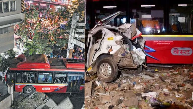 Mumbai Kurla BEST Bus Accident : अपघातग्रस्त BEST बस चालक 9 दिवसाआधीच नोकरीला लागला? धक्कादायक माहिती उघड Mumbai Tak