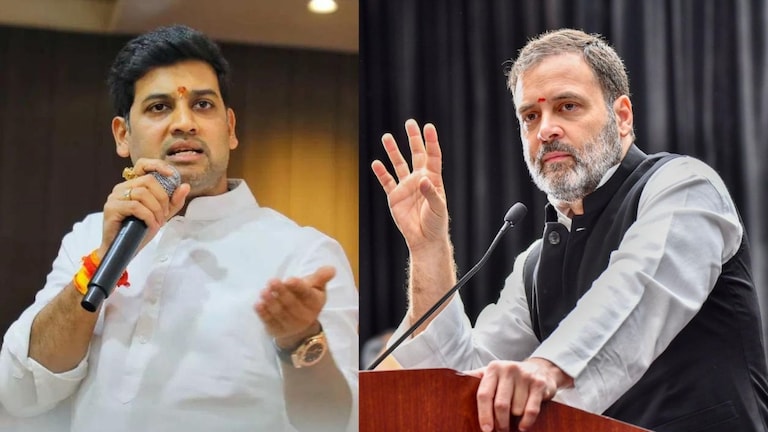 Shrikant Shinde: सावरकरांवरून संसदेत राडा.. राहुल गांधी-श्रीकांत शिंदे भिडले, थेट... राहुल गांधी-श्रीकांत शिंदे भिडले