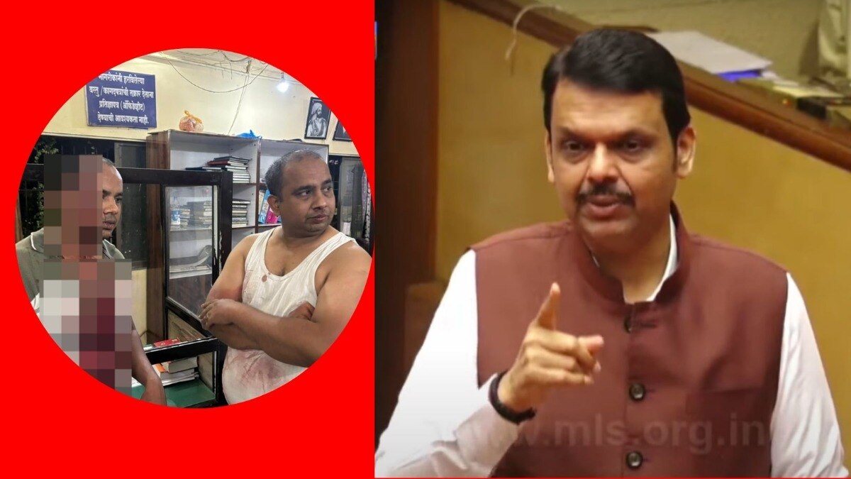 CM फडणवीसांनी आरोपी अखिलेश शुक्लाला केलं निलंबित