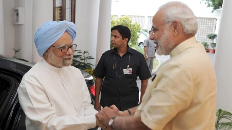 Manmohan Singh death: 'देशाने आपला एक...', पंतप्रधान मोदींनी मनमोहन सिंहांना अशी वाहिली श्रद्धांजली पंतप्रधान मोदींनी मनमोहन सिंहांना अशी वाहिली श्रद्धांजली (फाइल फोटो)
