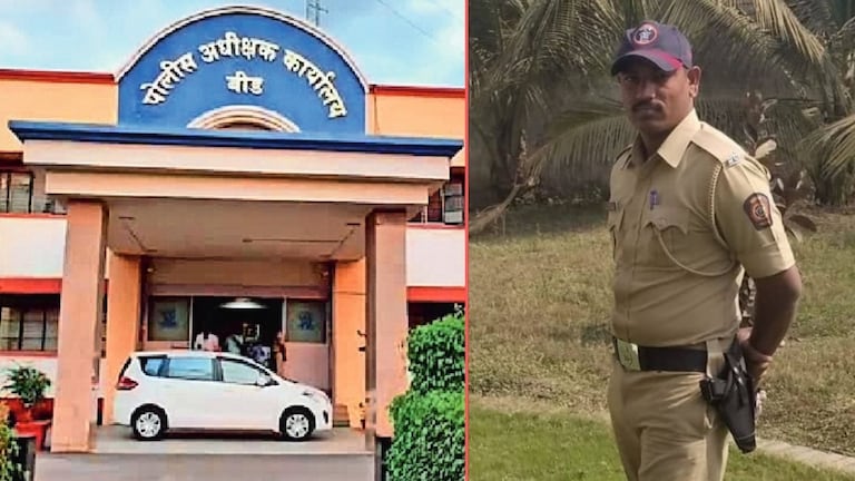 Beed News : बीड पुन्हा हादरलं! पोलीस मुख्यालयातच पोलिसाची आत्महत्या, नेमकं कारण काय? Mumbai Tak