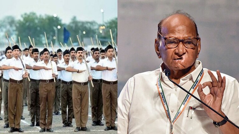 Sharad Pawar on RSS : शरद पवार यांनी खरंच RSS चं कौतुक केलं? का होतेय चर्चा? Mumbai Tak