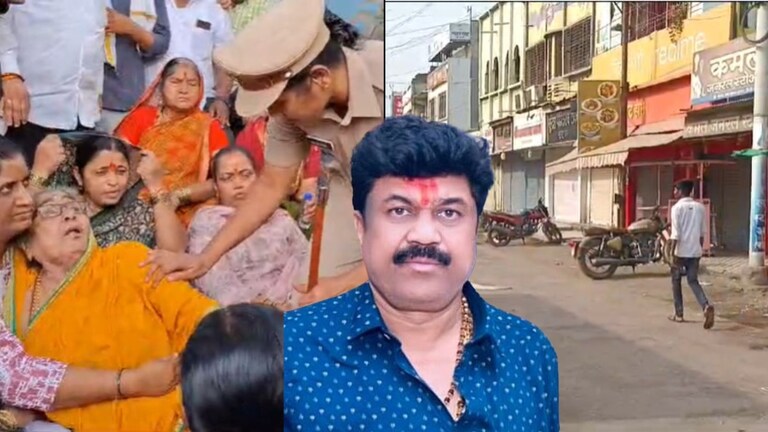 Walmik Karad MCOCA : वाल्मिक कराडवर मकोका, परळीत बंद; सुरेश धस, जरांगेंचे फोटो फाडत राडा Mumbai Tak