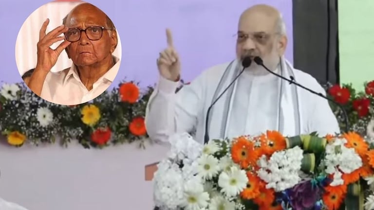 Amit Shah: "फक्त मार्केटिंग करून नेता बनू नका, त्यासाठी जमिनीवर...", सहकार परिषदेत अमित शाहांचा शरद पवारांवर निशाणा Amit Shah On Sharad Pawar