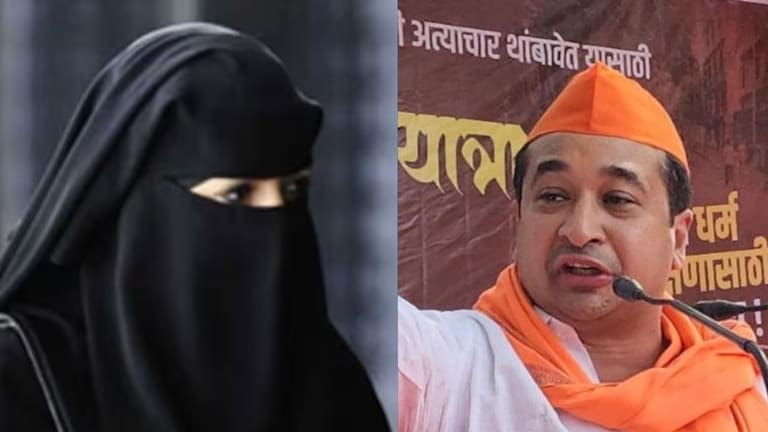 Nitesh Rane : बोर्डाच्या परीक्षा केंद्रांमध्ये बुरखा घालण्यास परवानगी देऊ नका, शिक्षण मंत्र्यांना पत्र Mumbai Tak