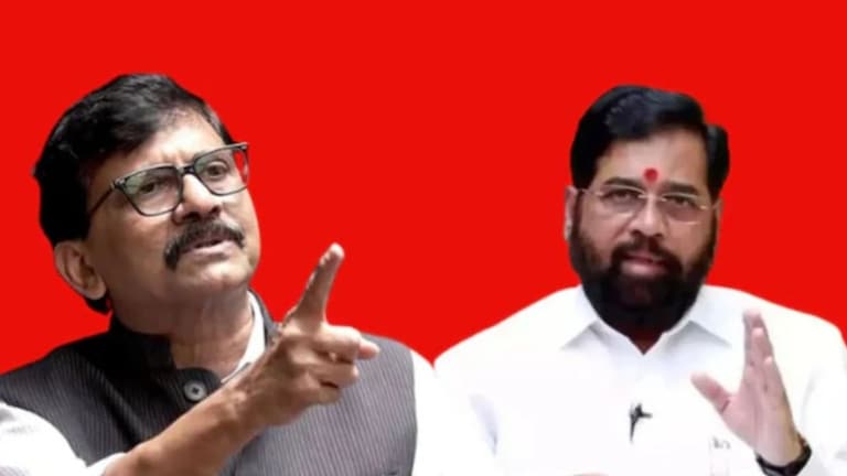 Sanjay Raut: "एकनाथ शिंदे भाजपसमोर सरपटणारं प्राणी...", संजय राऊतांचा उपमुख्यमंत्री शिंदेंवर घणाघात Sanjay Raut vs Eknath Shinde
