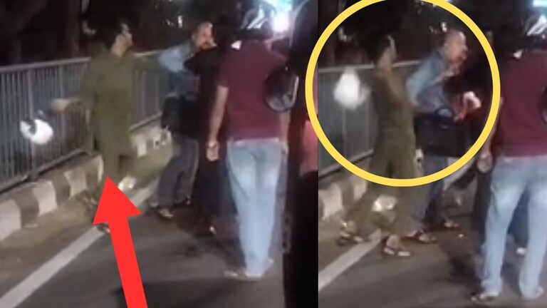 Kharghar Road Rage : गाडीचा धक्का लागला म्हणून वाद झाला, डोक्यात हेल्मेट मारल्यानं एकाचा मृत्यू Mumbai Tak