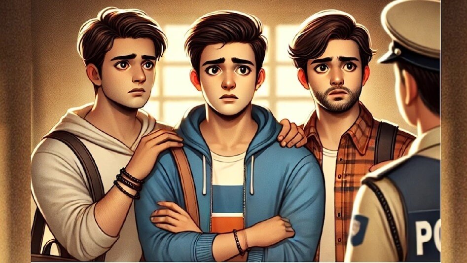 कॉलेजमध्ये विद्यार्थ्यांसोबत हादरवून टाकणारं रॅगिग (फोटो सौजन्य: AI) 