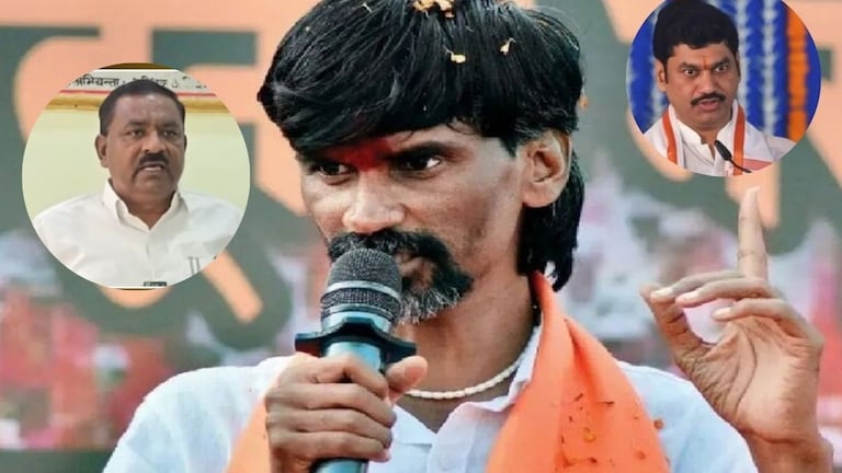 Manoj Jarange: सुरेश धस-धनंजय मुंडे भेटीनंतर मनोज जरांगे संतापले! म्हणाले, "समाजाच्या बांधवाचा खून केलाय, तुम्ही त्याला..." Manoj Jarange On Suresh Dhas