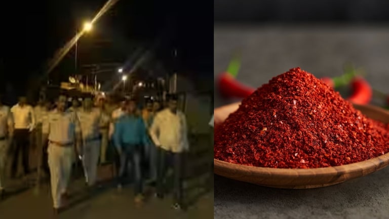 Crime : ड्रग्ज तस्करांवर कारवाई करण्यासाठी गेलेल्या पोलिसांच्या अंगावर महिलांनी फेकलं मिरची पूड टाकलेलं पाणी Mumbai Tak