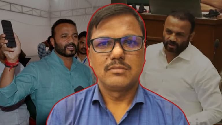 Tushar Kharat : भाजप मंत्री जयकुमार गोरेंना बिनधास्त नडलेले पत्रकार तुषार खरात कोण? तुषार खरात कोण आहेत?