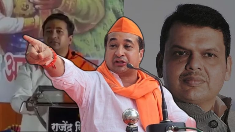 नितेश राणेंच्या वादग्रस्त वक्तव्यांची 'ही' यादी, राज्यातलं वातावरण कोण ढवळून काढतंय? Mumbai Tak