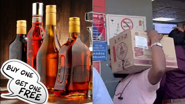 एका बॉटलवर दुसरी फ्री! भन्नाट ऑफर पाहून दारूच्या दुकानांबाहेर तुफान गर्दी, व्हायरल व्हिडीओमागचं सत्य काय? Mumbai Tak