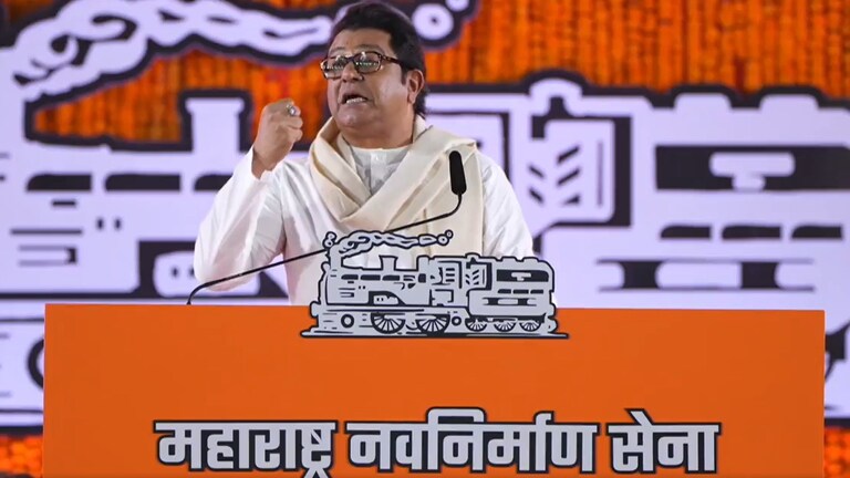 'कबर ठेवा.. जगाला दाखवा आम्हा मराठ्यांना संपवायला आलेला इथे गाडला', औरंगजेबाची कबर आणि राज ठाकरेंचं सडेतोड भाषण! औरंगजेबाची कबर आणि राज ठाकरेंचं सडेतोड भाषण!