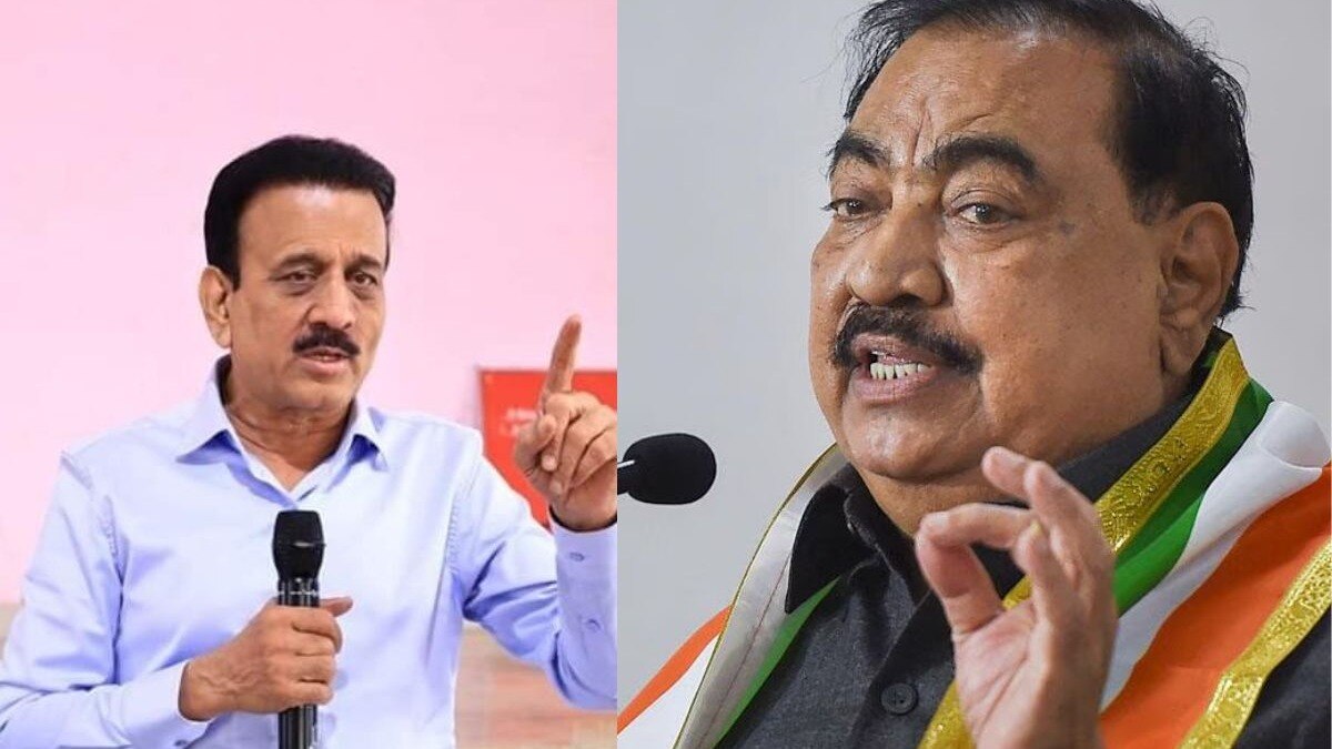 Eknath Khadse On Girish Mahajan 