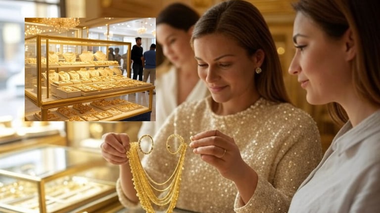 8th April 2025 Gold Rate : बाईईई...काय हा प्रकार! दोन दिवसांपूर्वी स्वस्त झालेलं सोनं पुन्हा महागलं, आजचे दर काय? Today Gold Rate In Maharashtra (Photo - Grok AI)