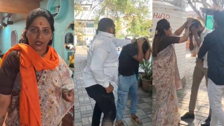 भाजप पदाधिकाऱ्यांचा प्रताप! 'लव्ह जिहाद'चा आरोप करत पोलीस स्टेशनमध्येच तरूणांना मारलं, घटना काय? Mumbai Tak