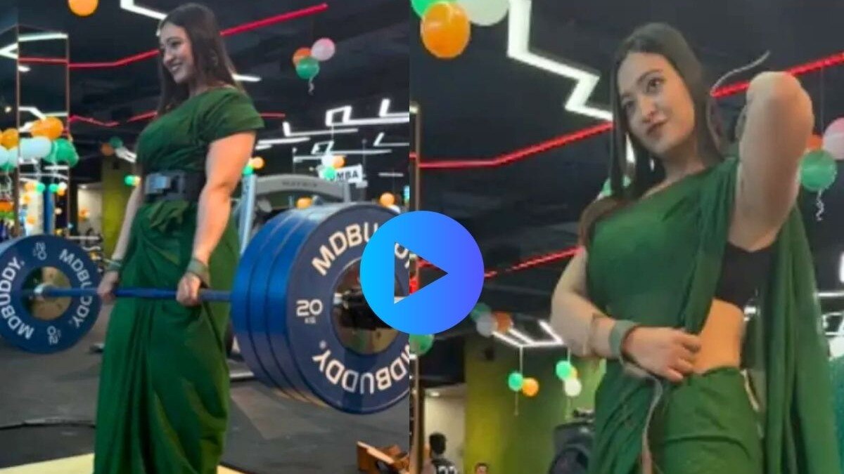 Bhabhi GYM Work Out Viral Video