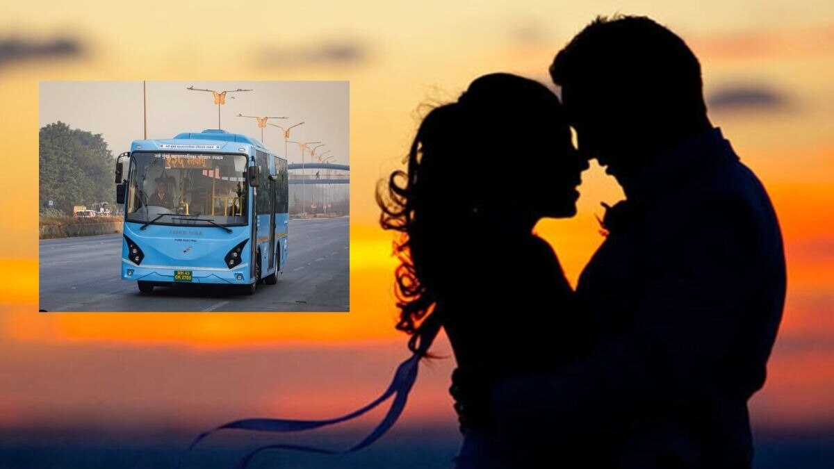Couple In NMMT Bus Viral Video 