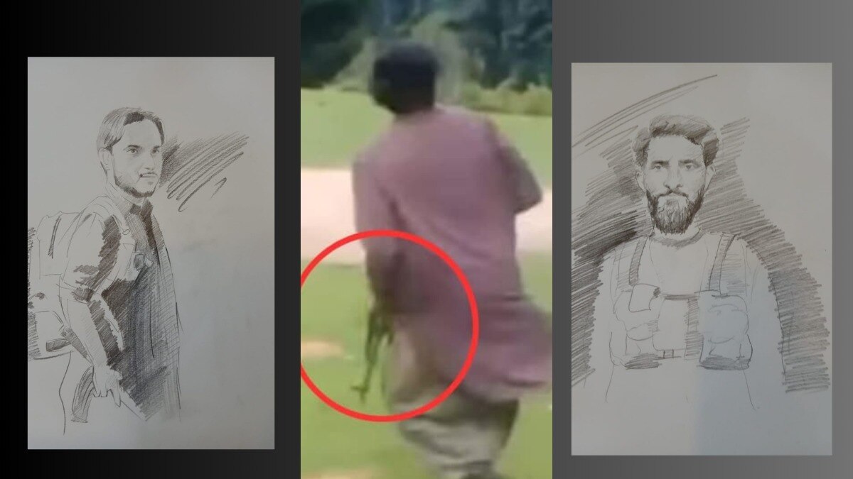 दहशतवाद्यांचे फोटो आणि स्केच आले समोर 