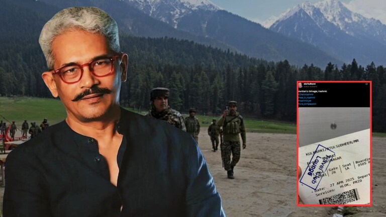 "चलो काश्मीर..." अभिनेता अतुल कुलकर्णीचा काश्मीर दौरा, अर्थ काय? Mumbai Tak