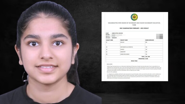 HSC Result 2025 : संपूर्ण महाराष्ट्रात मिताली काबराचीच चर्चा! बारावीच्या परीक्षेत किती टक्के गुण मिळाले?  HSC Result 2025 Latest Update