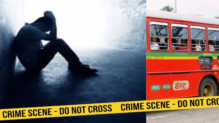 बेस्ट कंडक्टरनं मुलाचा गळा दाबला, त्याला खाली आपटून मारलं; नंतर स्वत:ला संपवलं! प्रकरण काय? Mumbai Tak