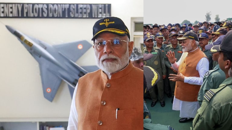 जिथं पाकिस्ताननं हल्ला केल्याचा दावा केला, तिथंच PM मोदी पोहोचले... जवानांसोबत काय घोषणा दिल्या? Mumbai Tak