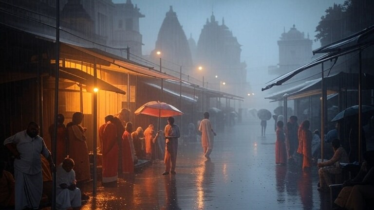 Maharashtra Weather: महाराष्ट्रावर पावसाचा स्ट्राईक, नाशिकमध्ये गारपीट तर मुंबईसाठी येलो अलर्ट.. असं असेल हवामान! नाशिकमध्ये गारपीट तर मुंबईसाठी येलो अलर्ट. (फोटो सौजन्य: Grok)