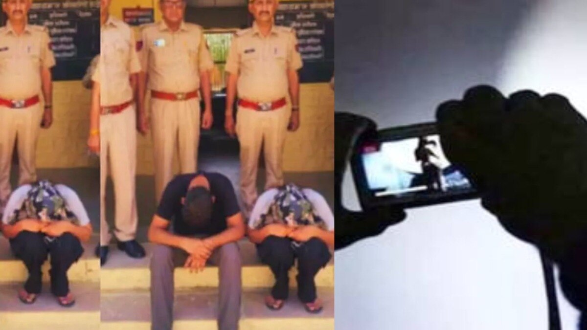 तरणीचे अज्ञातांसमोर अश्लील चाळे, पोलिसांनी घेतलं ताब्यात