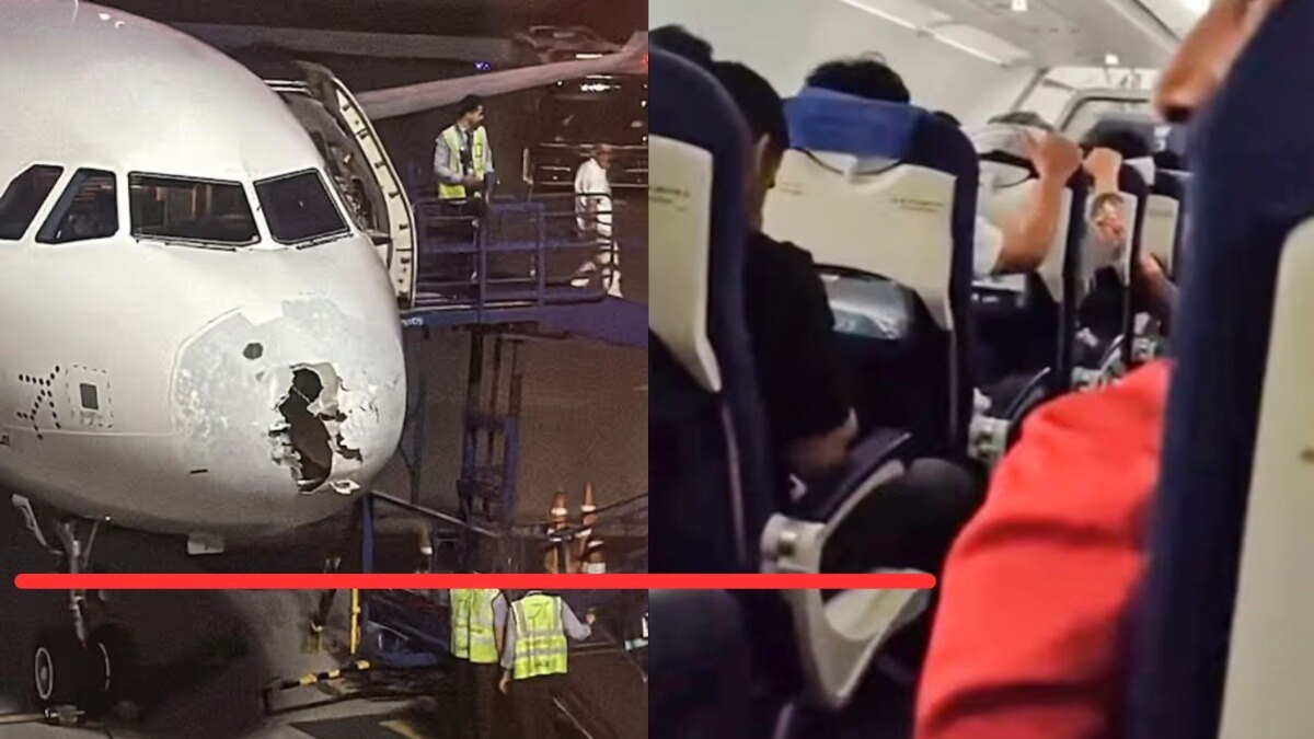 indigo flight turbulence Pakistan refused entry