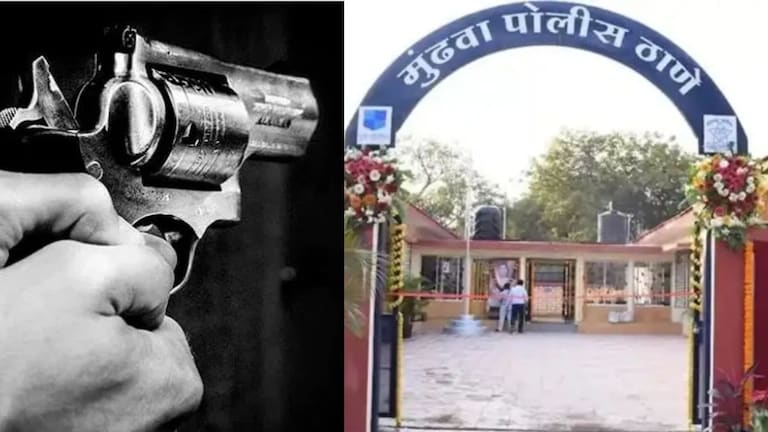 पुणे: शिवसेनेच्या कार्यकर्त्याने हवेत गोळीबार केला अन् त्याच्याच भावाच्या... Pune Crime News Shiv Sena worker fired in the air and his own brother was hit by a bullet