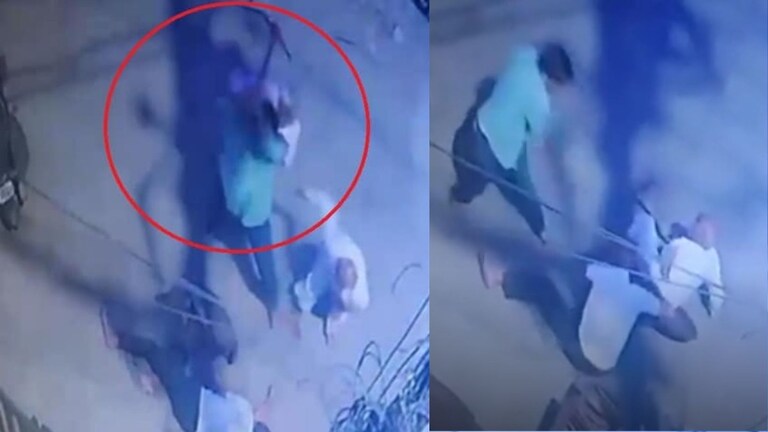 वाद पेटला, डोक्यात टिकाव घातला, 60 वर्षाच्या संजय यांना जागीच संपवलं! CCTV फुुटेज पाहून अकोला हादरला Mumbai Tak