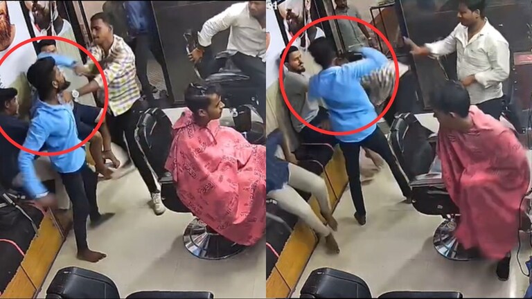 उधारीवर दाढी-कटिंगचा विषय, तरूणाचा सलून चालकावर हल्ला, डोक्याला 5 टाके... घटना CCTV मध्ये कैद Mumbai Tak