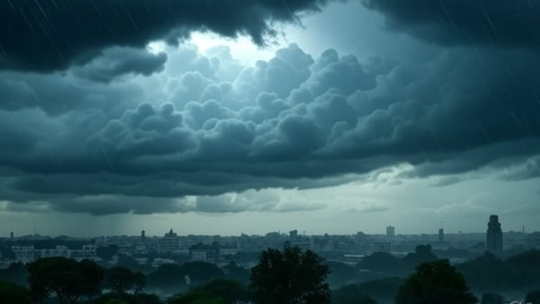 Mumbai Weather : सावधान! घरातून बाहेर पडताय? मुंबईत वादळी वाऱ्यांसह पाऊस घालणार थैमान, नवी मुंबईत तर.. मध्यप्रदेशातील ४५ जिल्ह्यांमध्ये वादळ आणि पावसाचा इशारा, मान्सूनला विलंब झाल्यामुळे उष्णता आव्हान बनली आहे