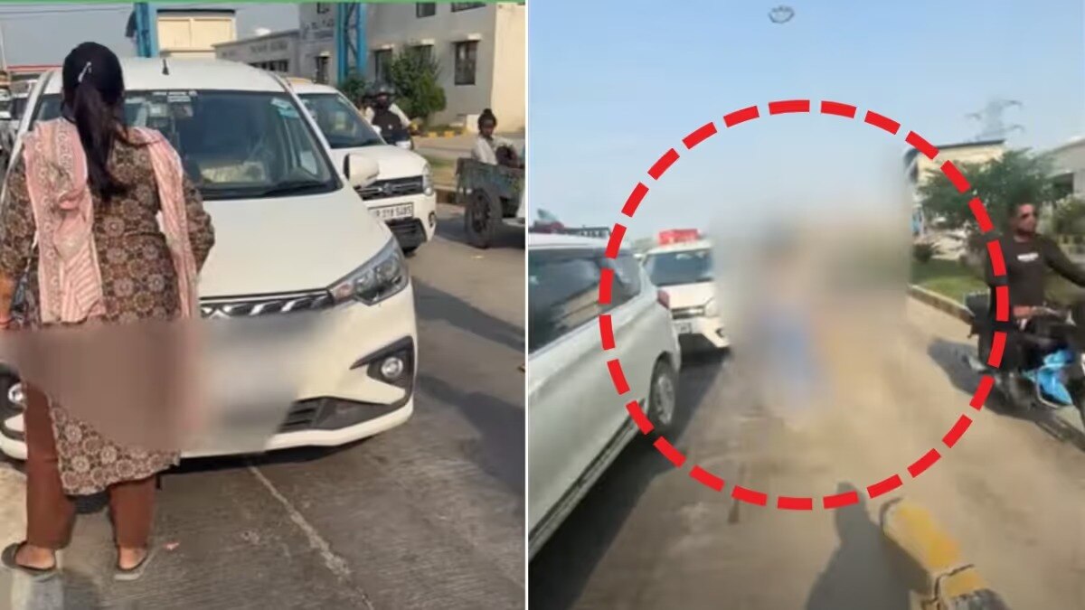 Wife Caught Husband With Girlfriend Video Viral