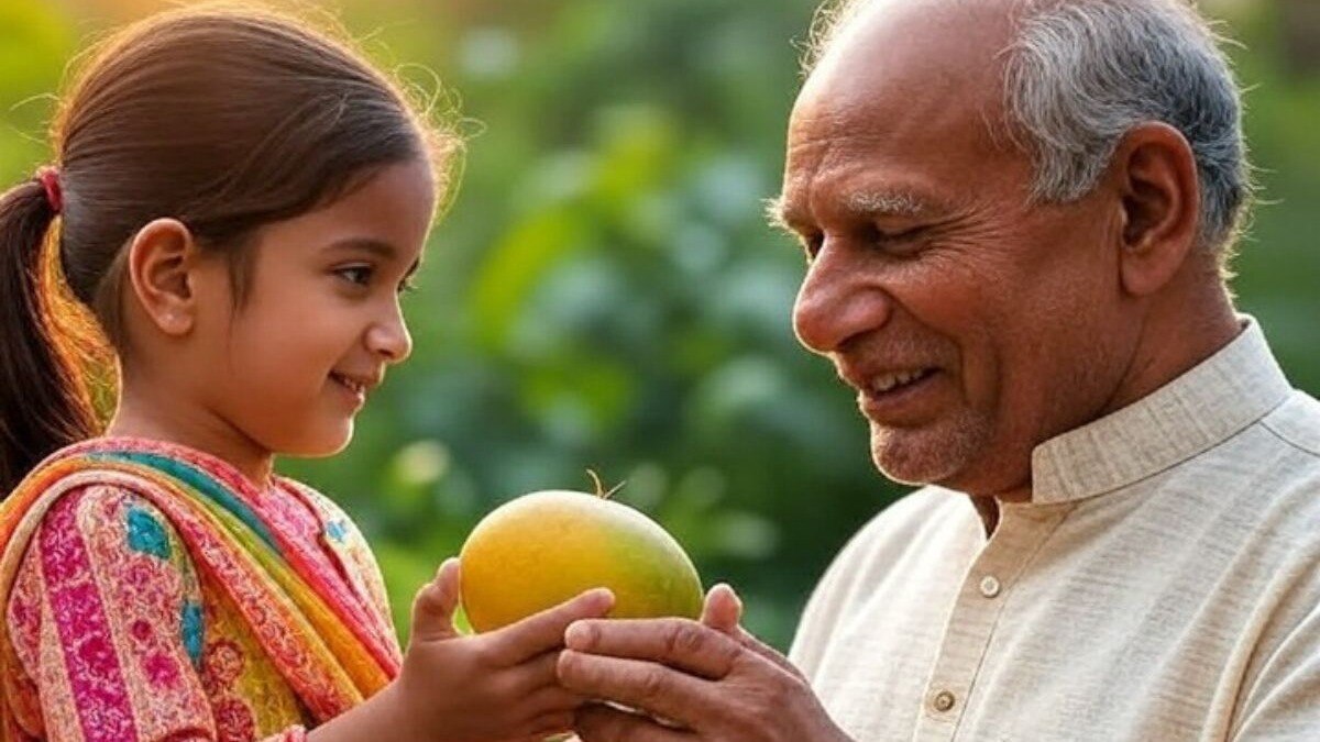 75 वर्षीय आजोबाने नातीसोबतच केलं घाणेरडं कृत्य (फोटो सौजन्य: Grok AI)