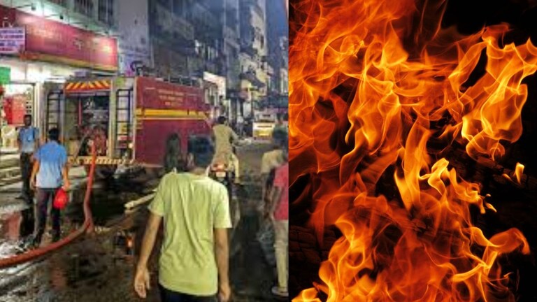 गोदामाला आग, मालक आणि कामगार अडकले, होरपळून दोघांचाही अंत, प्रत्यक्षदर्शी म्हणाले... Mumbai Tak