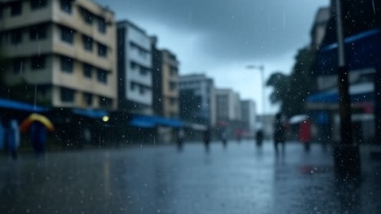 Mumbai Weather: मुंबईत मुसळधार पावसाचा अंदाज, लोकल ट्रेनवर होऊ शकतो परिणाम Mumbai Weather (फोटो सौजन्य: Grok)